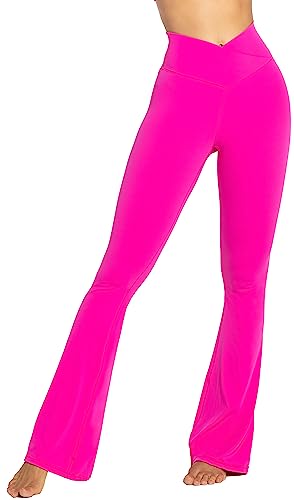 Pink Flare Leggings